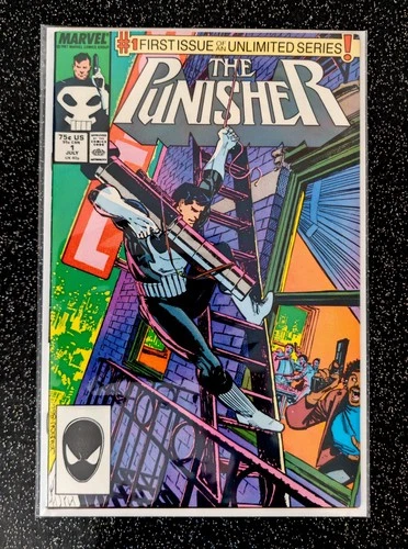 Marvel Comics The Punisher #1 Premiere Solo Issue 1987 Frank Castle Key Issue