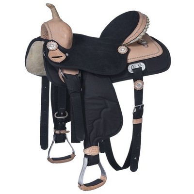 Western Synthetic Barrel Racing Horse Sattel leicht
