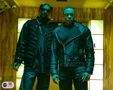 DR. DRE & SNOOP DOGG SIGNED 10X8 PHOTO WEST COAST LEGENDS (ACG CERT AG17109)