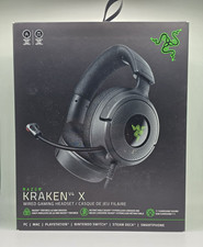 Razer Kraken V4 X Wired Gaming Headset: Cardioid Mic, Chroma RGB Lighting -Black