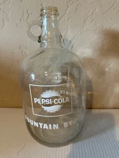 VINTAGE PEPSI COLA GALLON FOUNTAIN SYRUP JUG