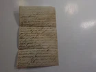 Civil War Letter 1863 Movement Regiment Glad Didn't Go On March Rain Mud Paper