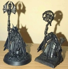 2x Vampire Counts Necromancer Conversions - Warhammer Old World/Fantasy/AoS GW