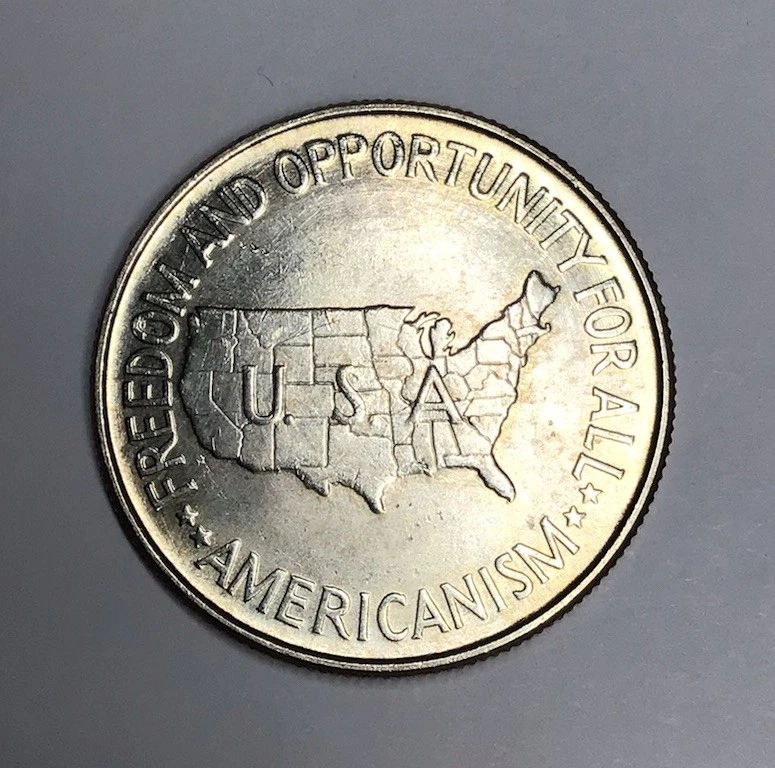 1951-P Booker T. Washington & George W Carver HALF DOLLAR 90% SILVER COIN 🇺🇸 - Image 2 of 4