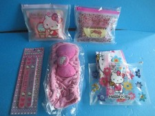 Hello Kitty Beauty Goods Set 5 Pieces Collectible Character Items Japan