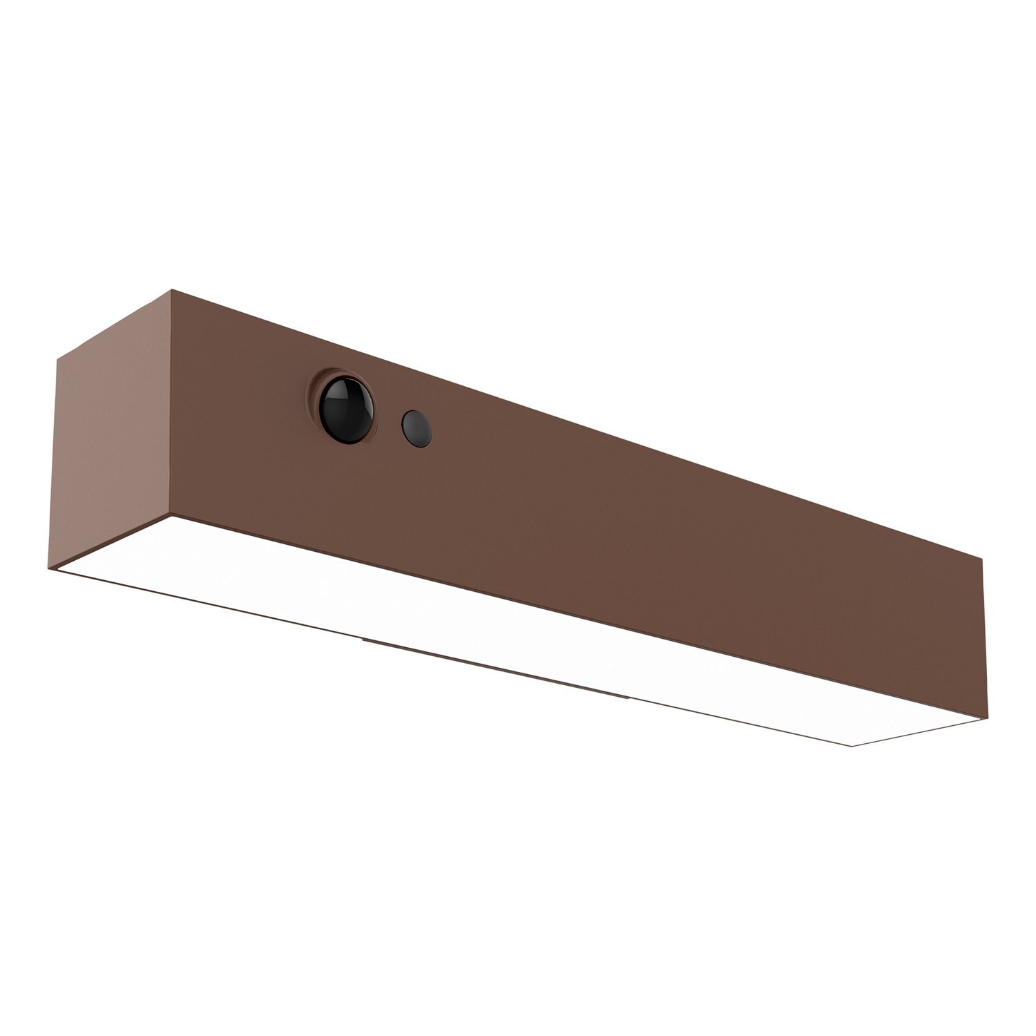 Applique LED Avenue Corten: Lampada da Parete Design Rustico per Esterni