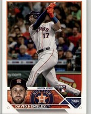 2023 Topps David Hensley Rookie #649 RC Houston Astros