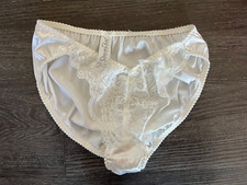 Oscar De Le Renta Vintage Silk Lace Panties Underwear Large NWOT NEW