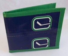 Vancouver Canucks NHL Ice Hockey Bi-Fold Duct Tape Wallet handmade duck