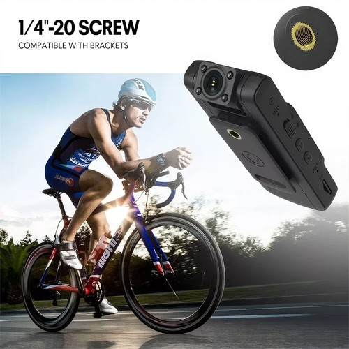 Body Camera HD 1080P Audio Video Recording Cam Night Vision Recorder Camcorder - Picture 5 of 15