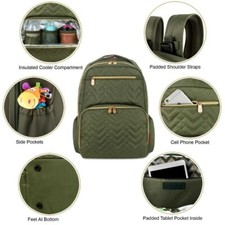 Fisher Price, Morgan, Baby Diaper Bag, Backpack, Insulated, New, Unisex