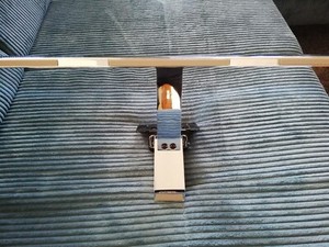 TV-Ständer Nr. X37T8409 für Philips Smart-TV in Silber/Chrom - wie neu -