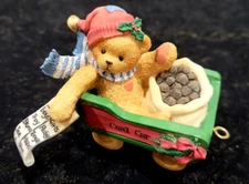 ENESCO Cherished Teddies. He knows if you have been bad or good. 1996.