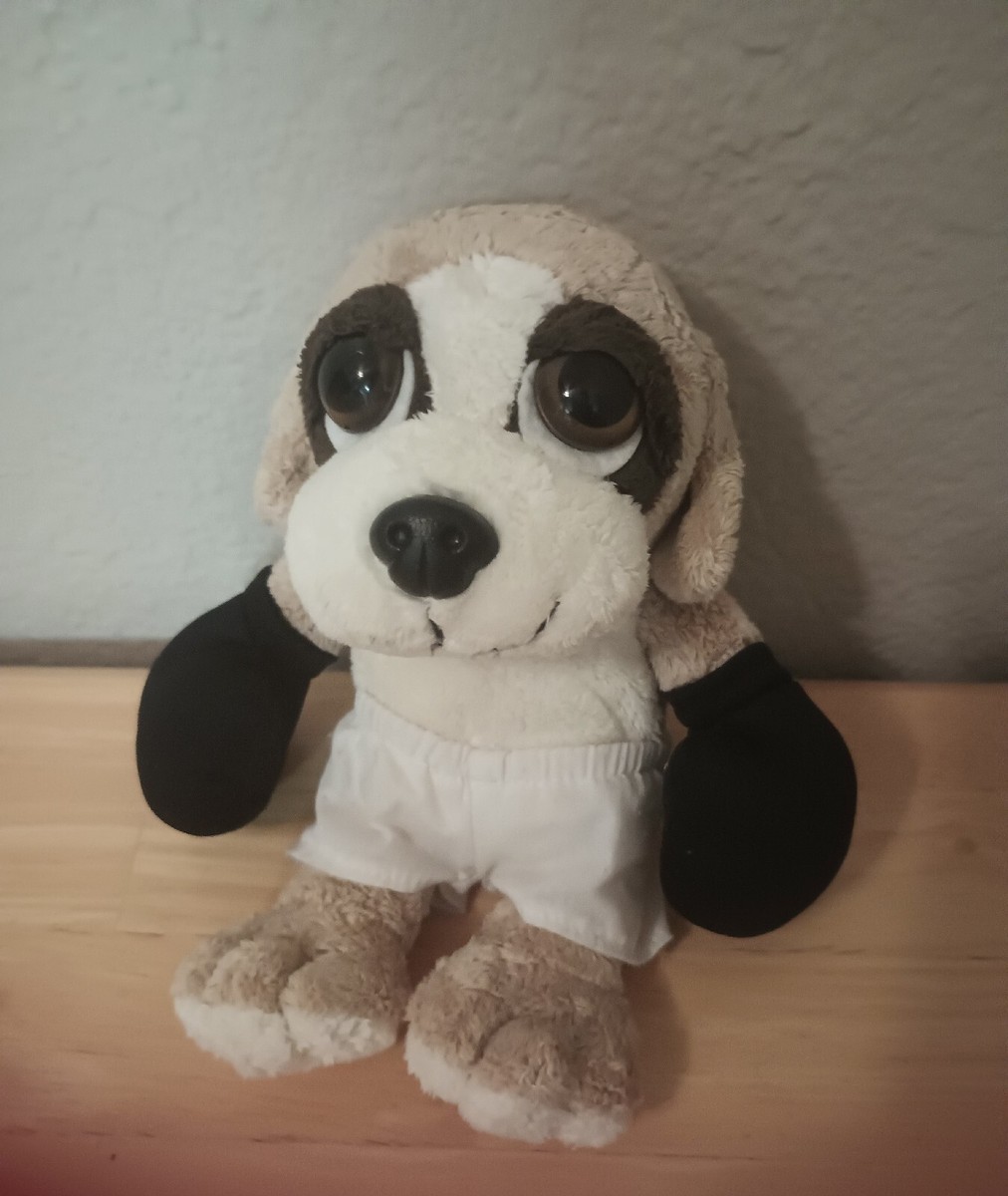 Vintage Puppy Dog Sad Face Big Puppy Love Eyes Stuffed Animal