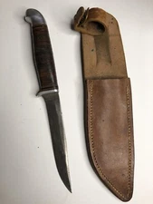 Antique Knife Kinfolk Fixed Blade 330