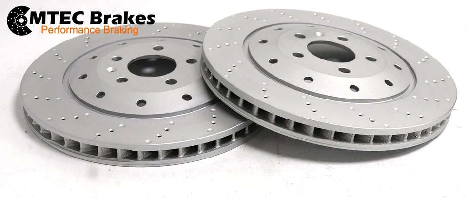 Pour Audi R8 2007-2012 Frein Arrière Disque Paire Gauche Droite 420615601F - Photo 3/4