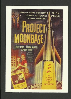 Project Moonbase Donna Martel Ross Ford Monster Horror Movie Poster ...