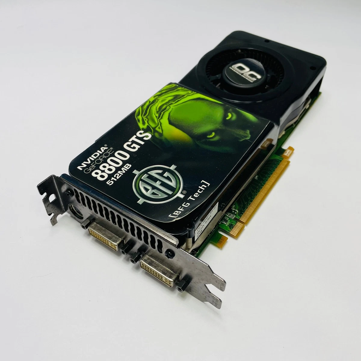 512MB Nvidia GeForce 8800 GTS BFG DVI S Video PCI E Graphics Card Unit GPU
