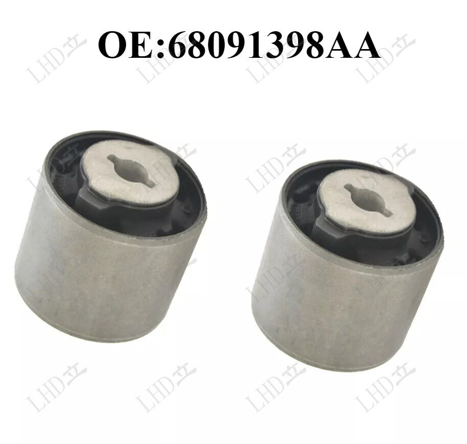 2 Pcs 68091398AA Rear Diff Mount Bush For Jeep Grand Cherokee WK