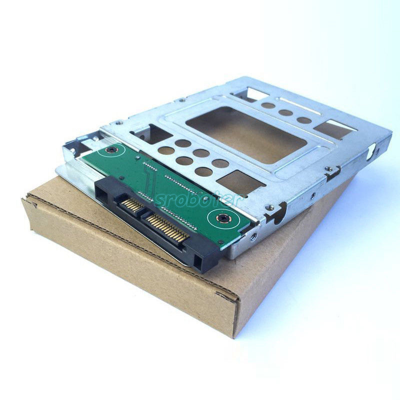 2pcs HP 2.5"" to 3.5"" 654540-001 SAS&SATA SSD HDD Drive Hard Disk Caddy Adapter