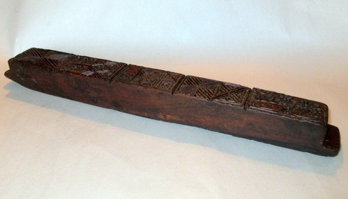 Timbro per torta di riso coreano antico legno intricato 16,5" pressa per stampo biscotti Dduk - Foto 9 di 10