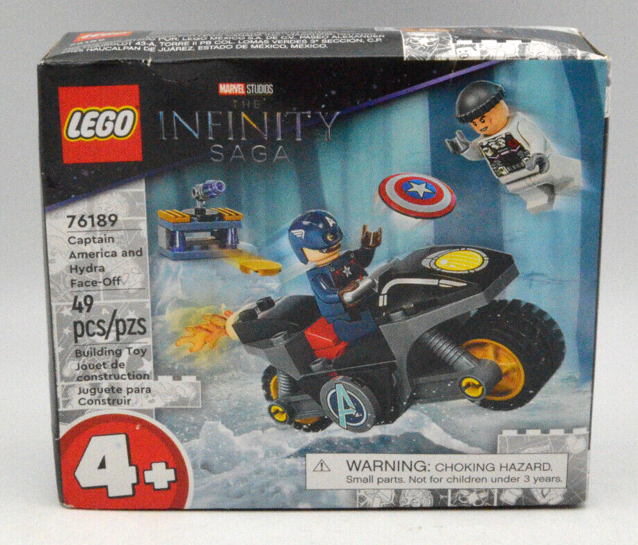 LEGO 76189 Marvel Infinity SAGA Captain America and Hydra FaceOff NEW  SEALED BOX