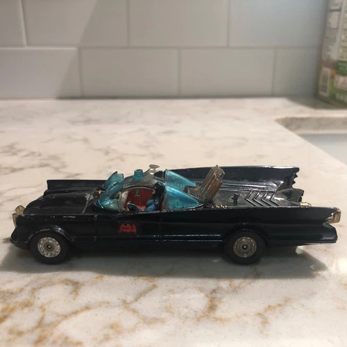 Vintage Corgi #267 Batmobile WhizzWheel Hubs Fair Vintage Condition