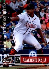 2014 Richmond Flying Squirrels Grandstand #21 Adalberto Mejia Dominican Republic