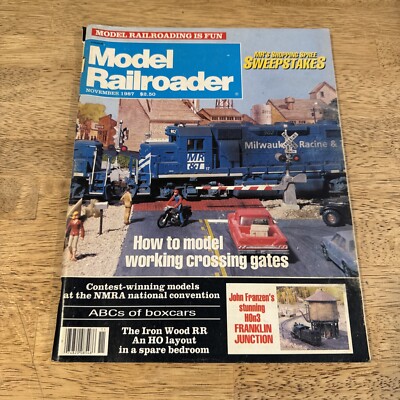 Model Railroader Magazine November 1987