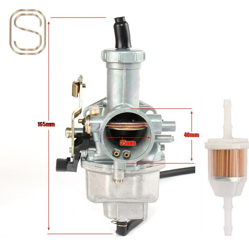 Carburador nuevo para Honda Big Red 200 ATC200E ATC200ES 82-84 NX125 1988-1990 Foto 2 de 4