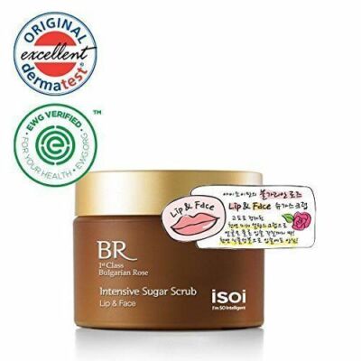 isoi Bulgarian Rose Intensive Sugar Scrub for Lip & Face 60g Anti-aging