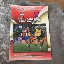 2011 SERBIA V FAROE ISLANDS EUROPEAN CHAMPIONSHIP QUALIFIER GROUP C PROGRAMME
