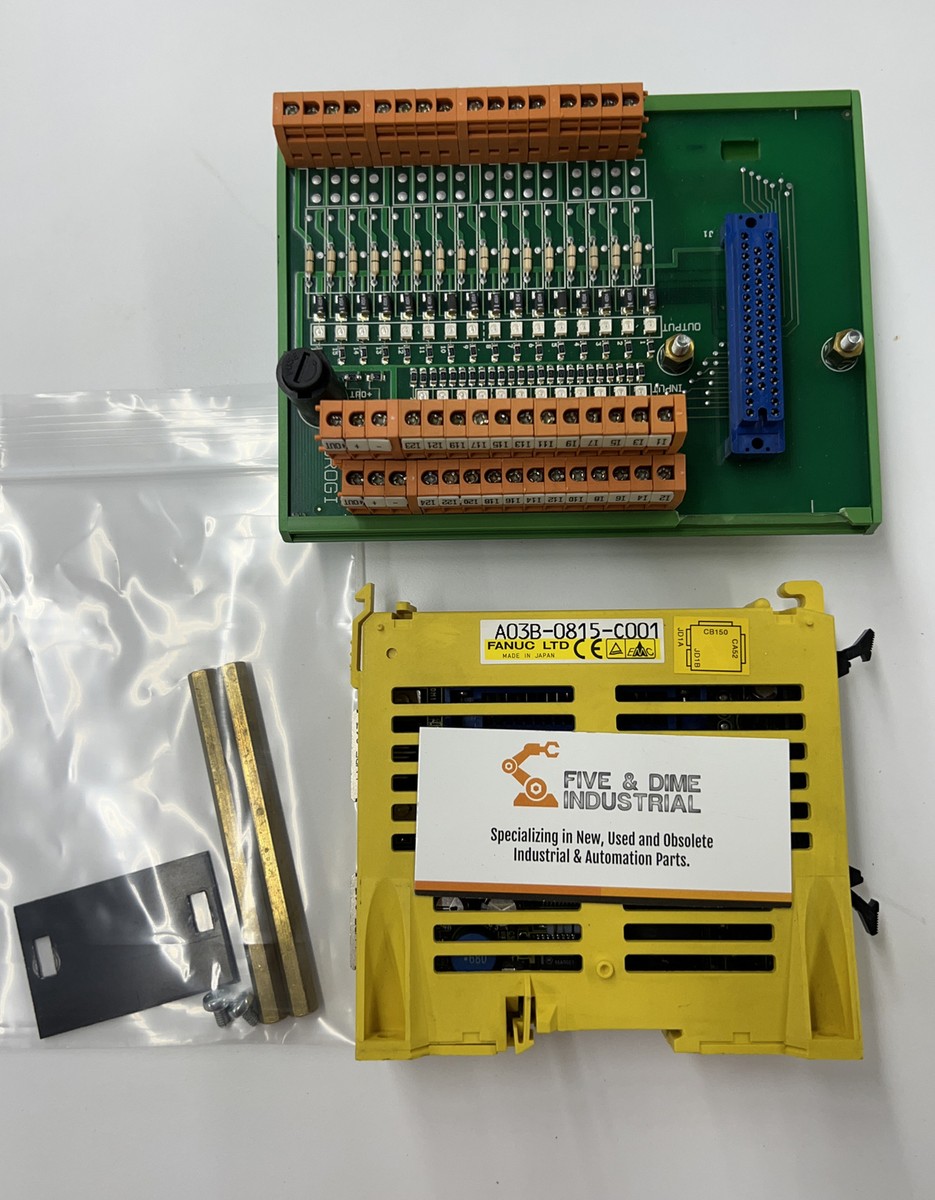 Fanuc A03B-0815-C001 I/O Module w/ Eurogi E1951.1 Interface Fanuc A03B-0815-C001 I/O Module w/ Eurogi E1951.1 Interface
