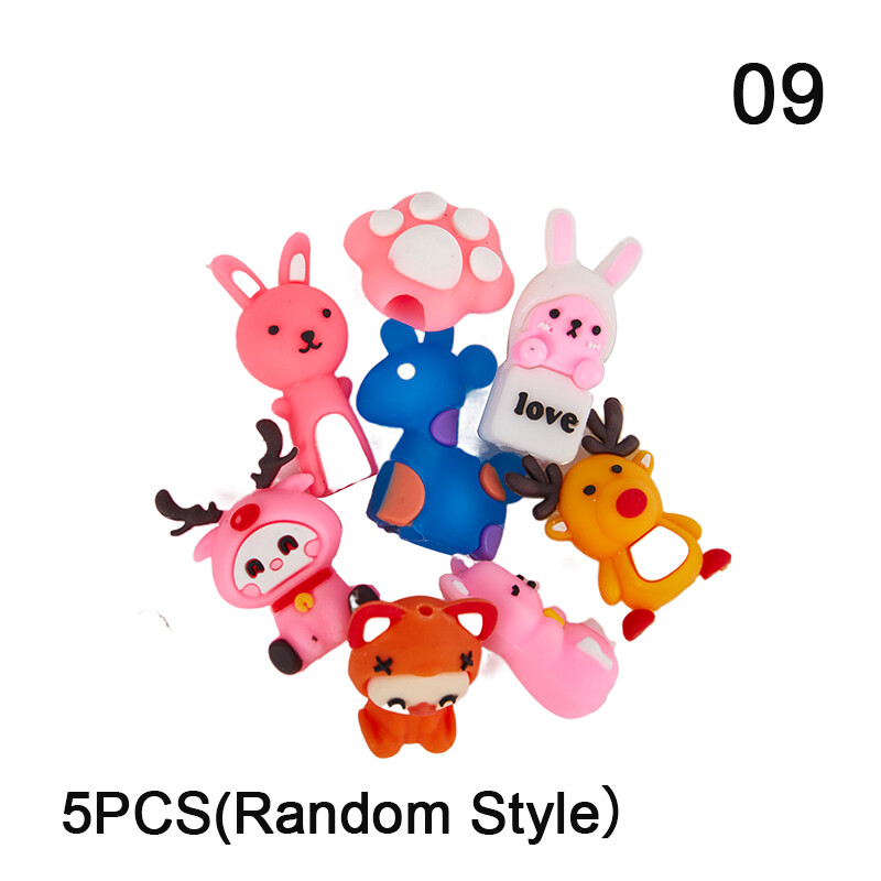 Silicone Nail Scissors Sleeve Nipper Protective Cover Cartoon Animals