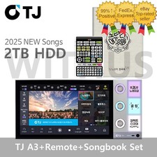 TJ Taijin Media A3 21.5" Touch Screen Karaoke Machine Remote Songbook Foreign 
