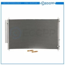 AC Condenser For 2011-2017 Honda Odyssey 4-Door 3.5L V6 Aluminum Core