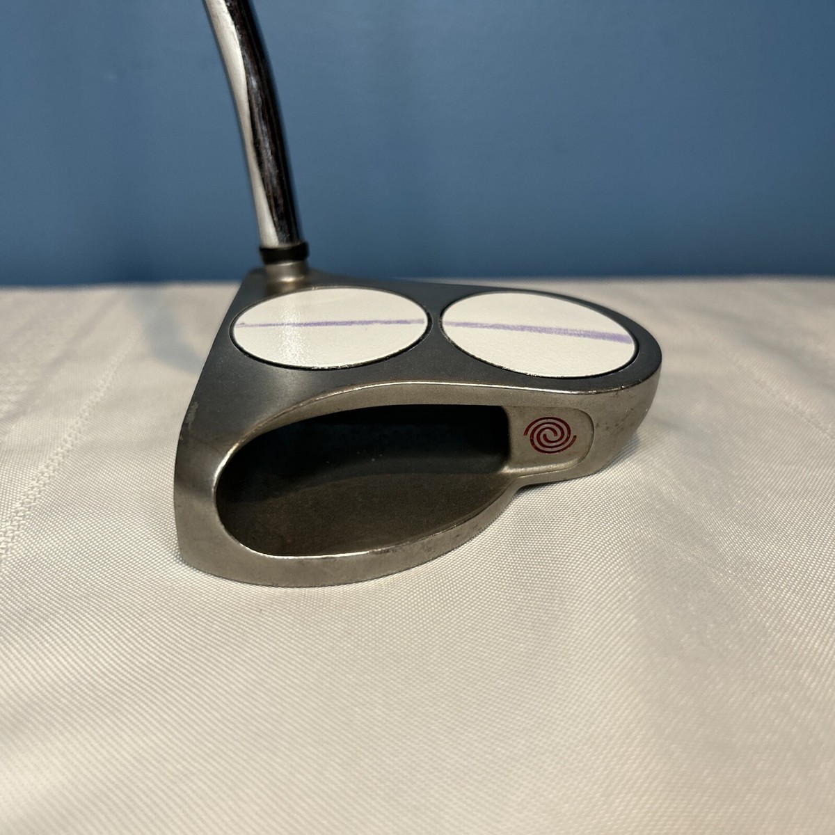 Odyssey White Hot LEFT HANDED 2-Ball Putter Original Nice 41