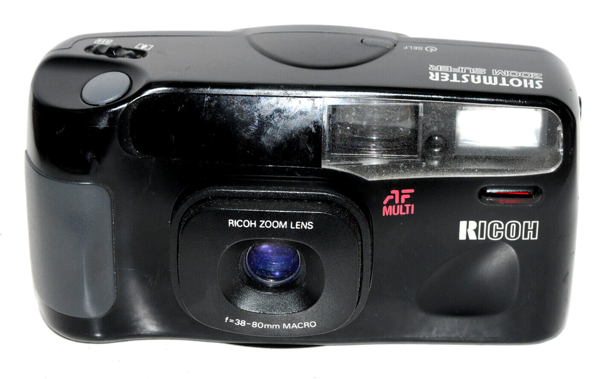 Ricoh Shotmaster zoom AF 38-80mm 35mm film camera