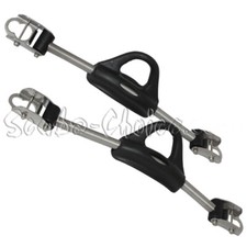 Scuba Diving Spring Fin Strap with Stainless Steel Integrated Buckle