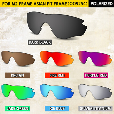 1.5MM POLARIZED Replacement lenses for Oakley M2 Frame Asian Fit OO9254 Frame