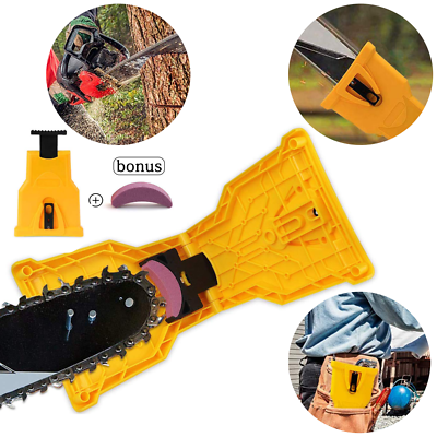 Chainsaw Teeth Sharpener Fast Sharpen Stone Grinder Tool Woodworking
