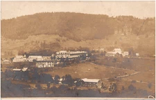 Aerial View of Sunset Hill House in Sugar Hill New Hampshire 1900s RPPC Postcard