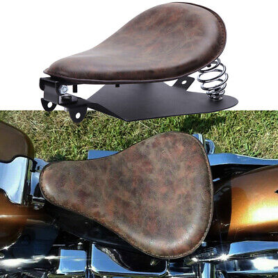 For Honda Yamaha Bobber Chopper Motorcycle Spring Solo Seat Base Saddle Cushion