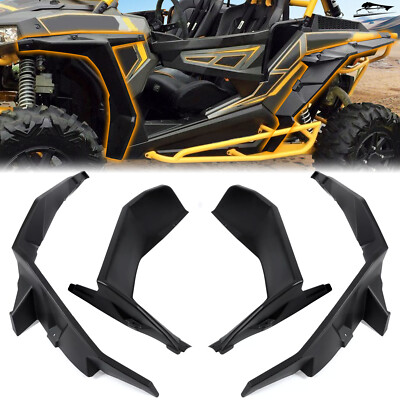 For Polaris RZR XP 1000 2014-2023 Fender Flares Mud Flaps Front