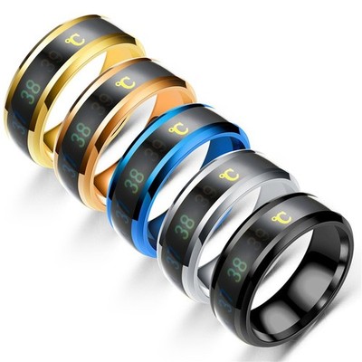 Smart Ring Temperature Sensitivitive  Waterproof Health Ring