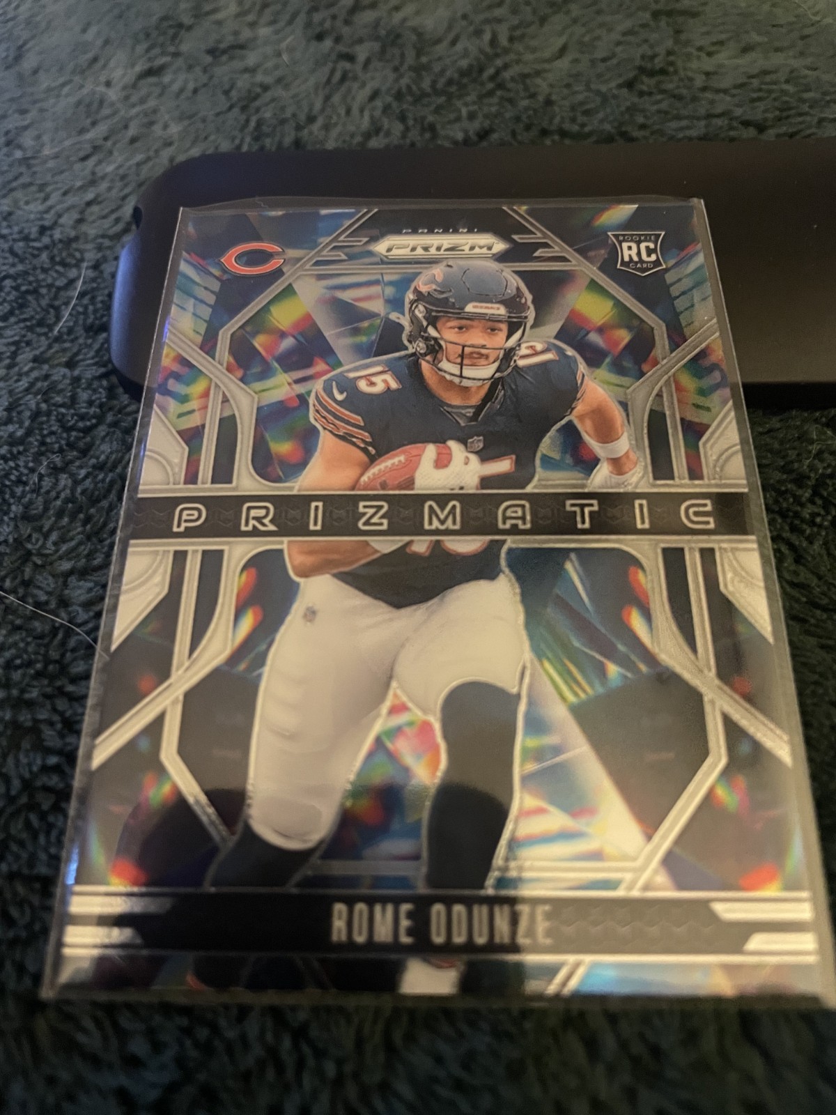 2024 Prizm - Prizmatic Rome Odunze #9 (RC)