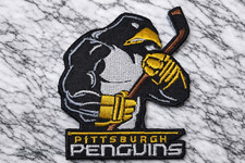 PITTSBURGH PENGUINS LOGO EMBROIDERED IRON ON PATCH 4