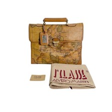Borsa da lavoro PRIMA CLASSE modello mappa borsa a mano in pelle marrone unisex