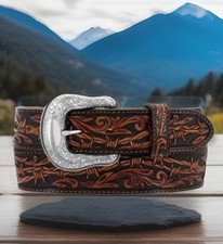 Tony Lama USA Belt     BIG FOUR Size 36 C42474 NWT List 56