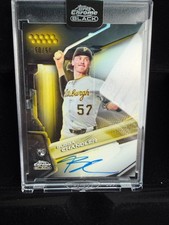 2026 Topps Chrome Black Bubba Chandler Rookie Gold On Card Auto /50 - Bookend